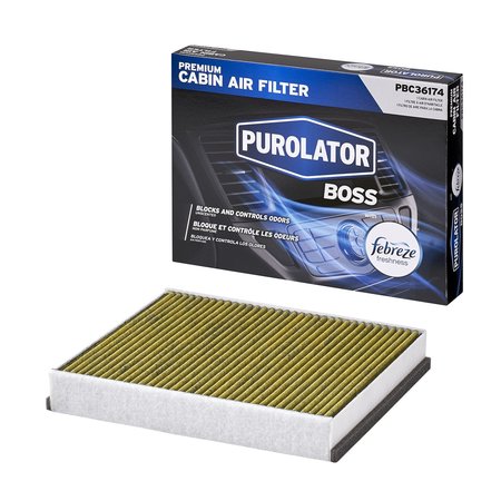 PUROLATOR Purolator PBC36174 PurolatorBOSS Premium Cabin Air Filter w Febreze PBC36174